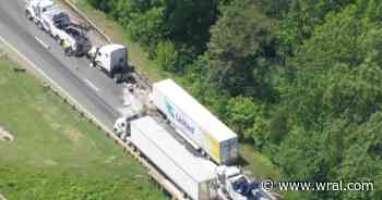 Orange County crash on I-85 damages bridge