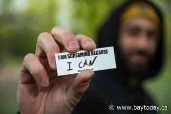 'Clearly it's needed': Hundreds let it all out at 'euphoric' scream event in Toronto