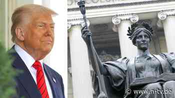 Förderung gestrichen: Columbia University entlässt 180 Mitarbeiter nach Trump-Erlass