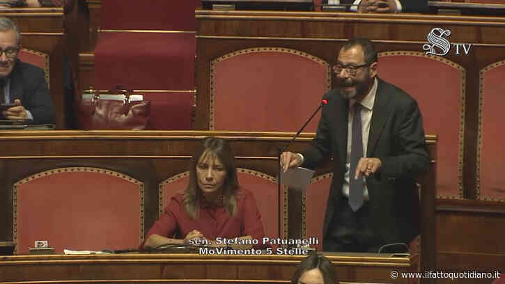 Gaza, la rabbia di Patuanelli al Senato: “Aiuti umanitari bloccati, il silenzio del governo è agghiacciante”