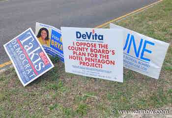 County Board candidate places ‘tracking chips’ in signs over theft allegations