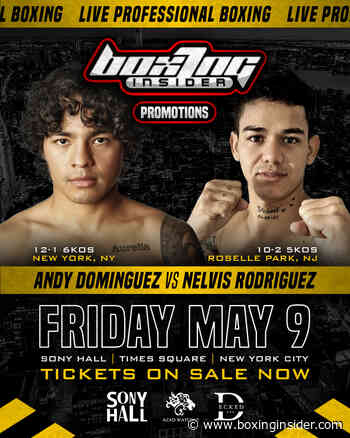 Andy Dominguez Fights for WBC US Title on Boxing Insider on DAZN Friday Night