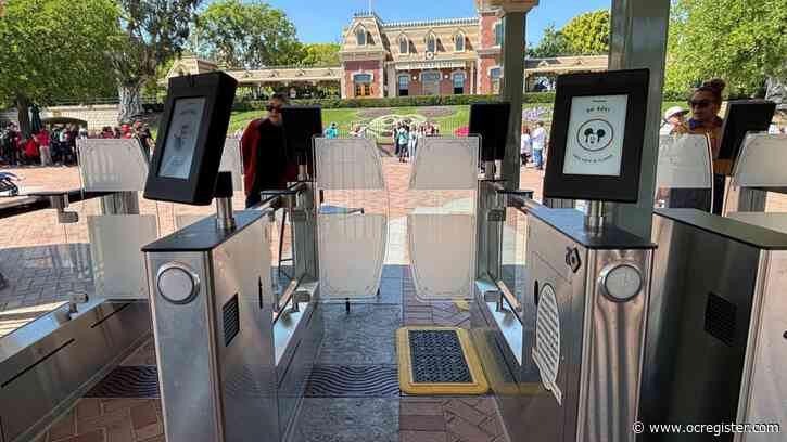 How to use Disneyland’s new automated turnstiles