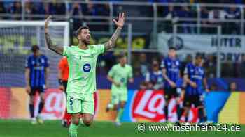Inter Mailand gegen Barcelona jetzt live: Drama pur! Acerbi schießt Gastgeber in die Verlängerung