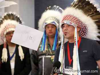 'No right talking the way she is': Alberta First Nations chiefs united after emergency meeting denouncing separation talks
