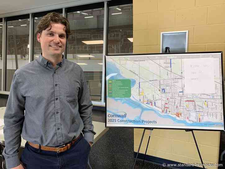 Open house highlights Cornwall's upcoming road construction season