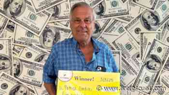 Retired firefighter, 9/11 first responder wins $500,000 in Connecticut Lottery