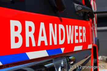 Vrachtwagen brandt uit op N361, weg in beide richtingen tijdelijk afgesloten