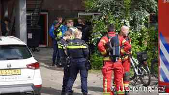 Brand in woongebouw van jongeren Venuslaan Groningen