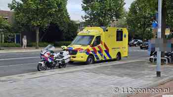 Scooterrijder komt ten val op Paterswoldseweg in Groningen