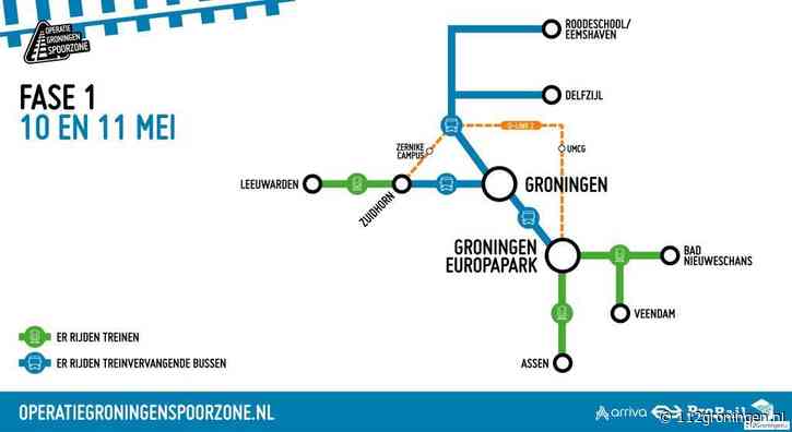 Zaterdag 10 mei start Operatie Groningen Spoorzone