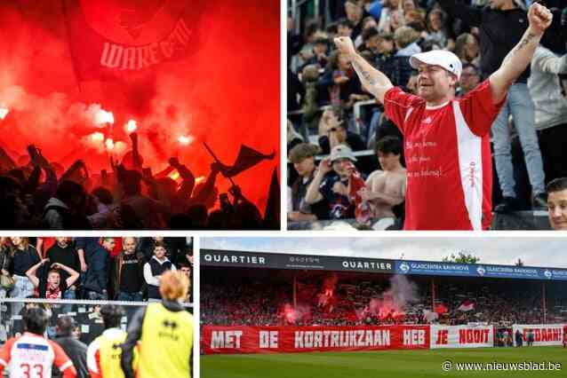 Hoe de supporters van KV Kortrijk en Zulte Waregem na de ‘position switch’ naar elkaar en de derby kijken: “Zij zullen de Vlasico meer missen dan wij”