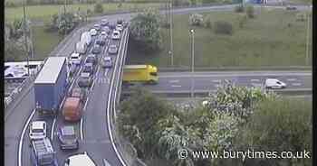 Lane closure on major motorway due to broken down vehicle - LIVE UPDATES