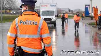 Politie houdt controle op zwaar vervoer en betrapt 7 bestuurders die hun gsm achter het stuur gebruiken