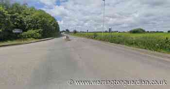 Drivers escape unhurt after crash between HGV and car on Fiddlers Ferry Road