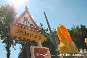 Hammer Straße wird stadteinwärts einspurig