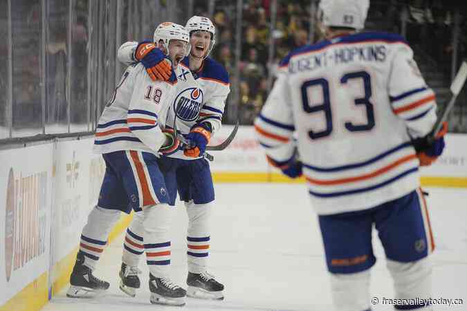 Another comeback, but rare Game 1 win in a playoff series for Edmonton Oilers