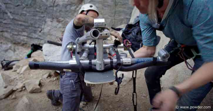 How a Skateboard Helped Chris Benchetler Film Climbing at Night