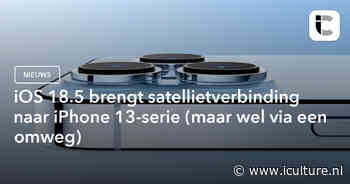 iOS 18.5 brengt satellietverbinding naar iPhone 13-serie (maar wel via een omweg)