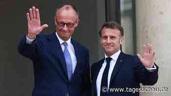 Liveblog zur Bundesregierung: ++ Merz will Verteidigungskooperation mit Paris ++