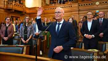 Tschentscher als Erster Bürgermeister Hamburgs wiedergewählt