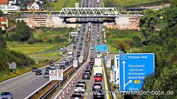 Eine Nacht lang kein Durchkommen: A8 bei Pforzheim wird voll gesperrt – das sind die Umleitungen