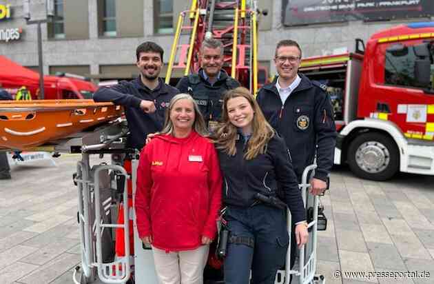 POL-OF: Begegnungen mit der "Blaulichtfamilie": Einsatzkräfte im Dialog mit Bürgerinnen und Bürgern