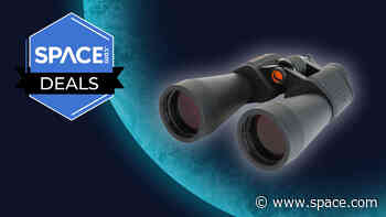 Get closer to the Flower Moon with 27% off these SkyMaster 12x60 binoculars from Celestron