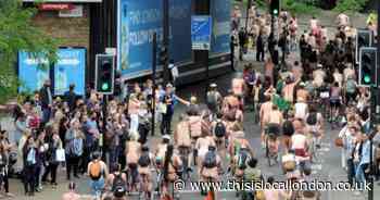 Thousands of naked cyclists set to return to the streets of London