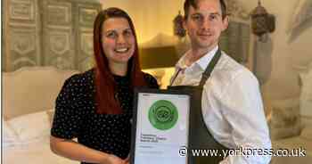 North Yorkshire town pub, restaurant and hotel recognised for top award by customers
