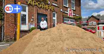 Mietstreit mit Nebenwirkung: Rosen-Apotheke in Nahe mit Sand zugeschüttet