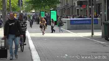 Düsseldorfer Einkaufsmeile bleibt für Radfahrer offen