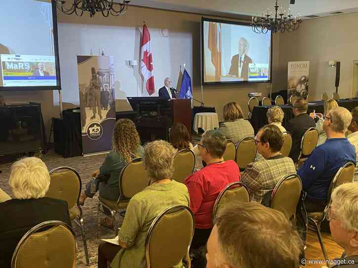Nipissing MPP Fedeli doesn't mince words about U.S.-Canada trade while addressing conference