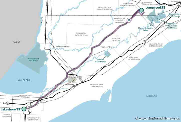 Efficiency, environment cited in Hydro One's preferred transmission route