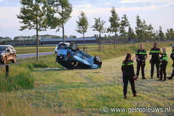 Twee gewonden bij ernstig ongeval