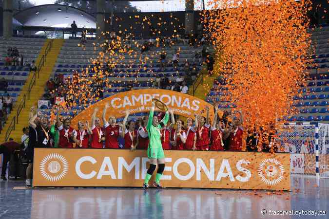 Canadian women’s futsal team celebrates CONCACAF triumph in first-ever outing