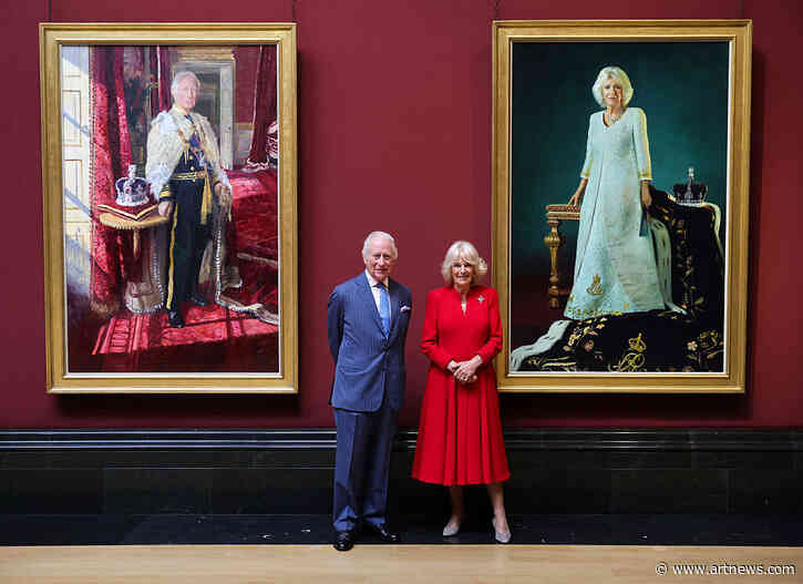 UK Royal Coronation Portraits of King Charles III and Queen Camila Unveiled