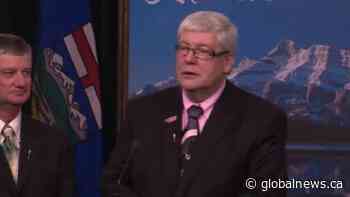 Former Alberta premier David Hancock named to justice position in Edmonton