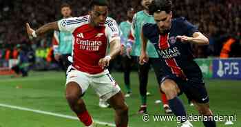 PSG houdt Arsenal van Jurriën Timber uit finale en is dicht bij het ultieme doel