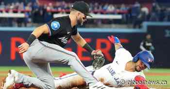 Jays call up outfielder Clase and reliever Fisher