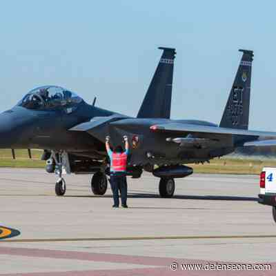 Trump’s F-15 basing decision adds to Air Force’s training troubles