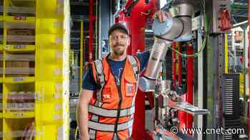 Amazon Unveils AI-Using Warehouse Robot With Human-Like Sense of Touch