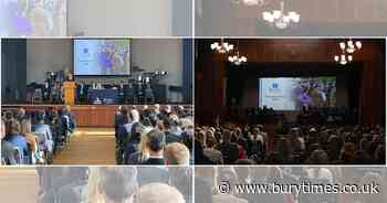 School celebrates milestone anniversary with parade through town centre