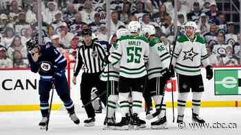 Stars take 3-2 victory over Jets in Game 1 of second round