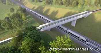 HS2 building new ?green? bridge near Bucks village