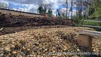 Network Rail completes repairs after Three Bridges landslip