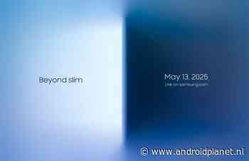 Eindelijk: Samsung onthult dunne Galaxy S25 Edge op 13 mei