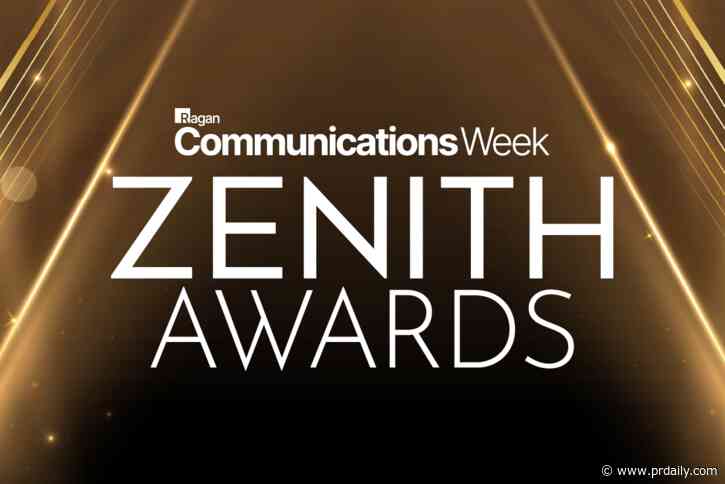 Zenith Awards to honor greatness in PR, marketing and mixternal comms