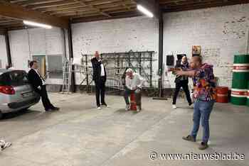 TG Horzel speelt uniek stuk met enkel mannen: “Autowerkplaats is het ideale decor”
