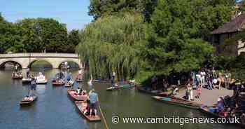 Met Office weather: Cambs forecast five days of sun with temperatures staying in the 20s